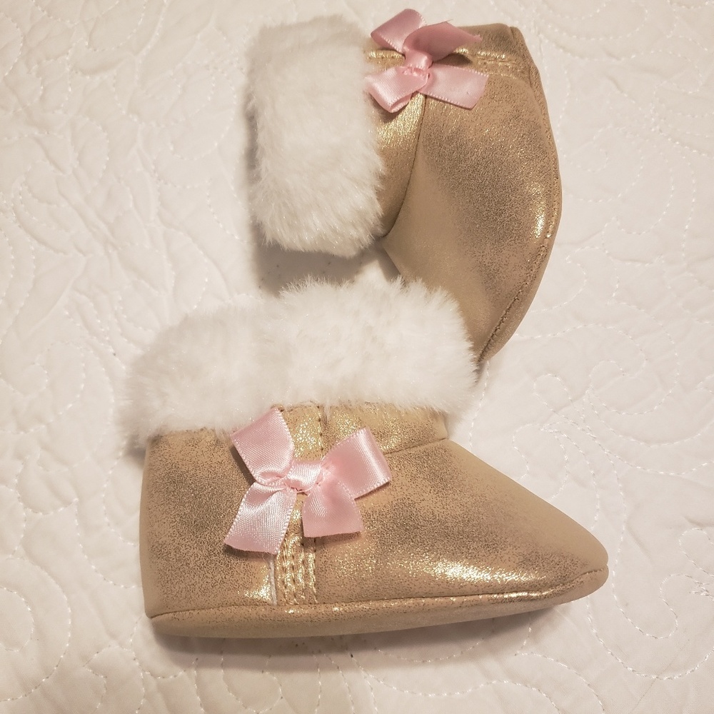 Gold Boots